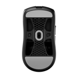 เมาส์เกมมิ่งไร้สาย Hitscan Hyperlight X Black Bottom View