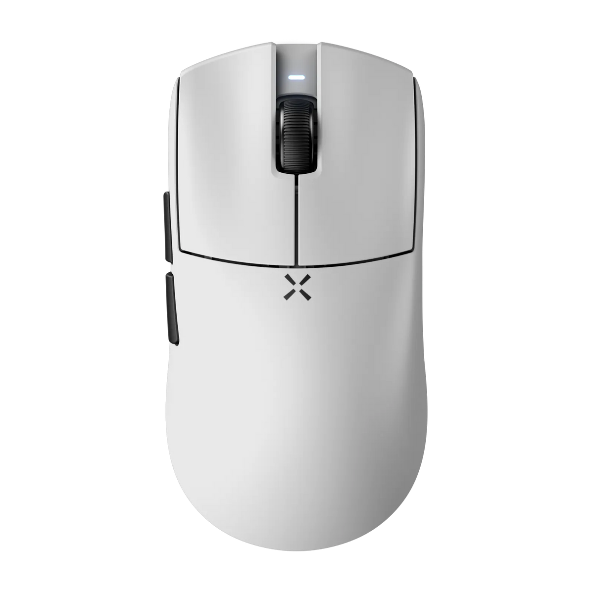 เมาส์เกมมิ่งไร้สาย Hitscan Hyperlight X White Top View