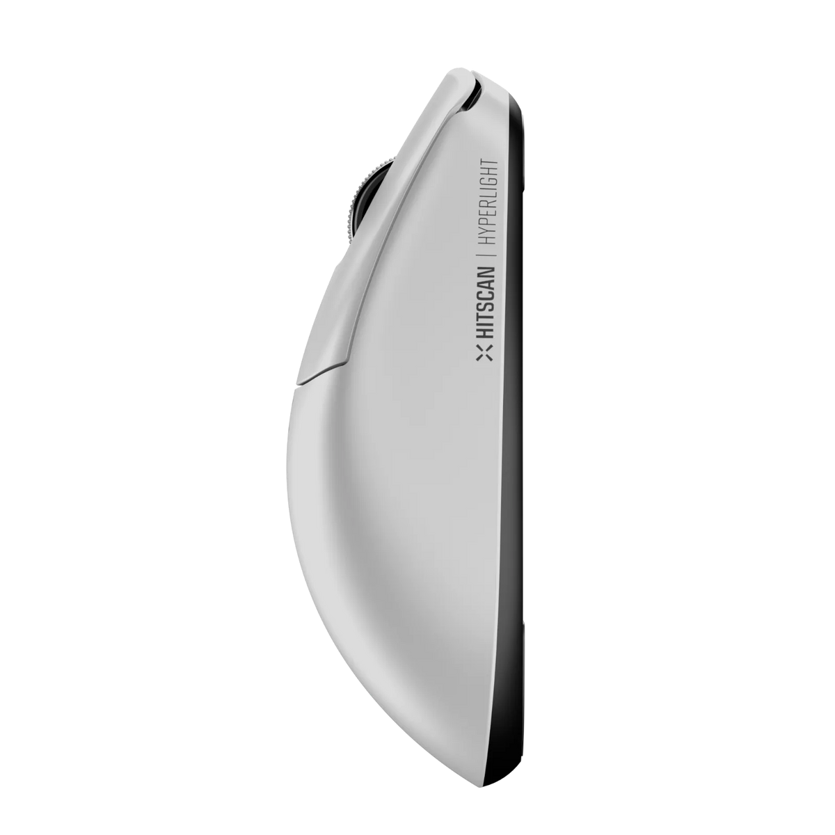 เมาส์เกมมิ่งไร้สาย Hitscan Hyperlight X White Right Side View