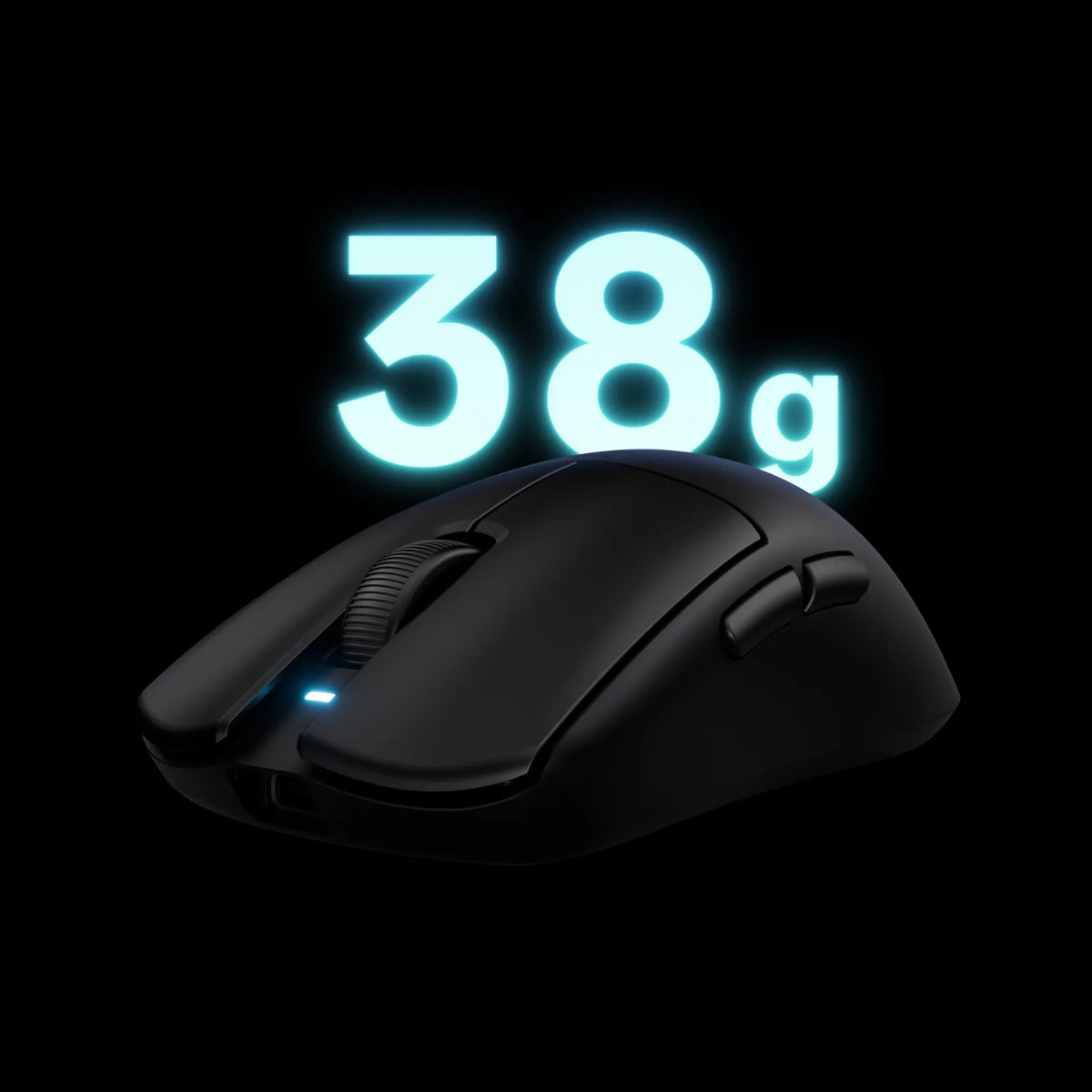 เมาส์เกมมิ่งไร้สาย Hitscan Hyperlight X Black 38g