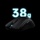 เมาส์เกมมิ่งไร้สาย Hitscan Hyperlight X Black 38g