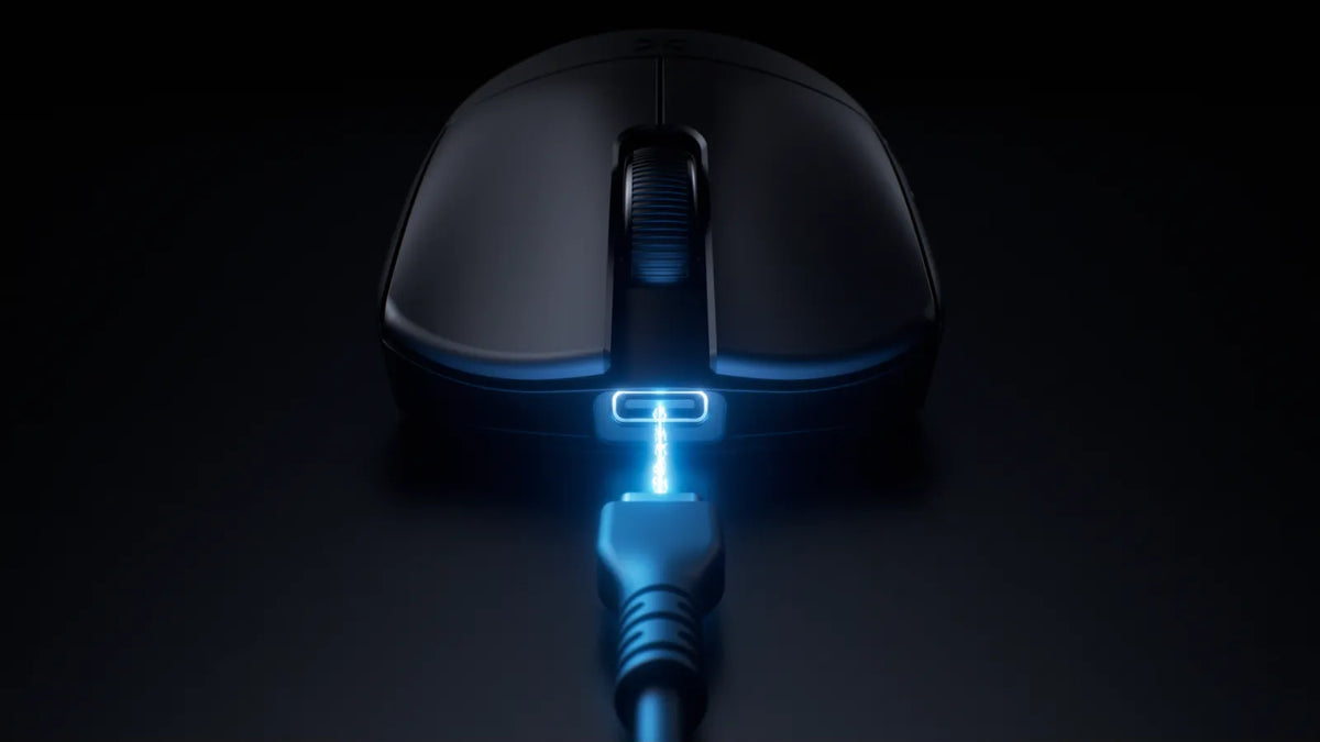 เมาส์เกมมิ่งไร้สาย Hitscan Hyperlight X USB Port